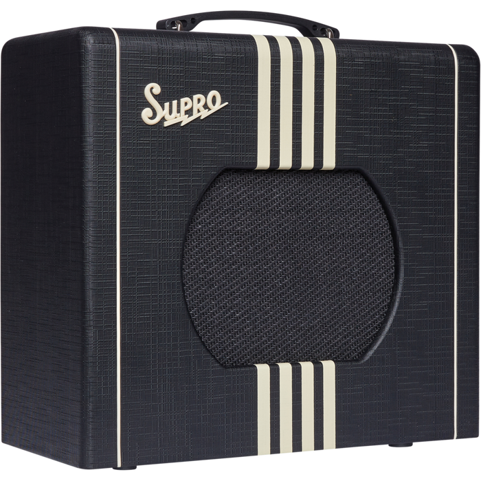 Supro Delta King 10 1820RBC 5 Watt 1x10” Combo Amplifier in Black and Cream