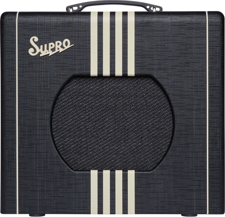 Supro Delta King 10 1820RBC 5 Watt 1x10” Combo Amplifier in Black and Cream