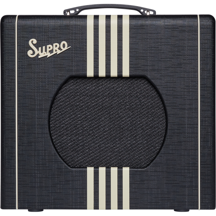 Supro Delta King 10 1820RBC 5 Watt 1x10” Combo Amplifier in Black and Cream