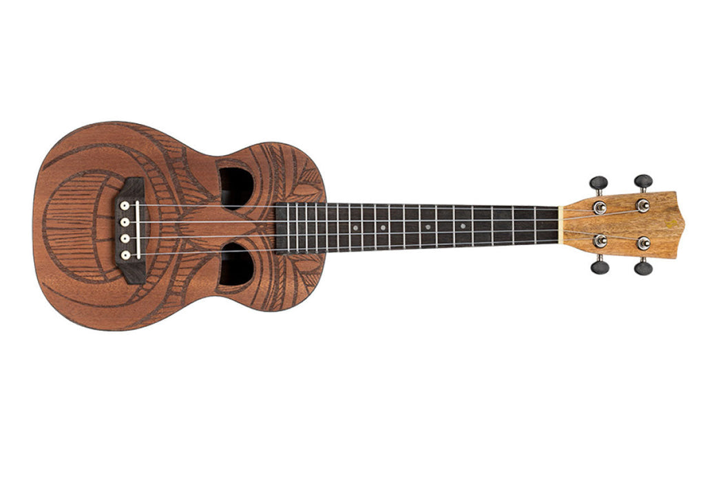 Stagg UC-TIKI-MAIO Sapele Tiki Series Concert Ukulele