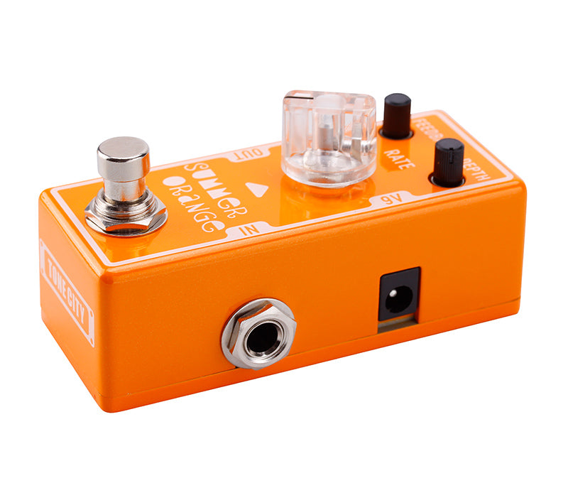 Tone City Summer Orange Phaser mini effect pedal True bypass