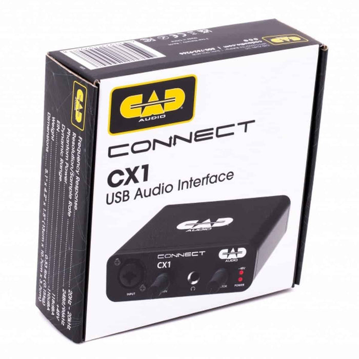 CAD Audio CX1 Single Channel USB Audio Interface