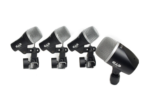 CAD STAGE4-U 4-Piece Drum Microphone Pack - (2) D29, D19 & D10