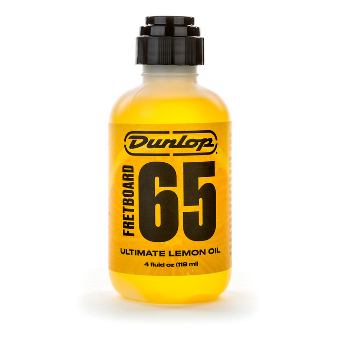 Jim Dunlop 6554 System 65 Lemon Oil Fingerboard Conditioner 4oz Bottle