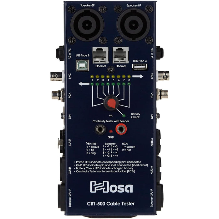 Hosa CBT-500 Cable Tester Audio