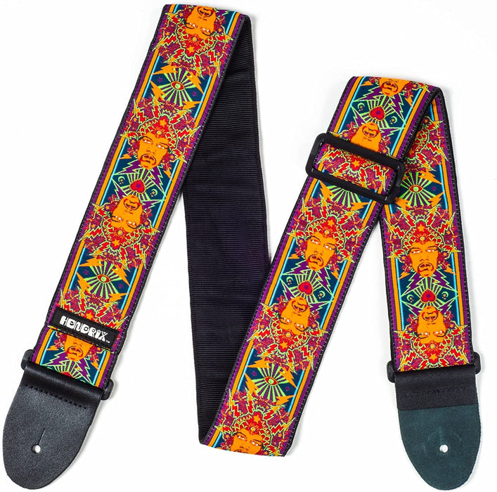 Dunlop JH04 Jimi Hendrix Guitar Strap - Poster