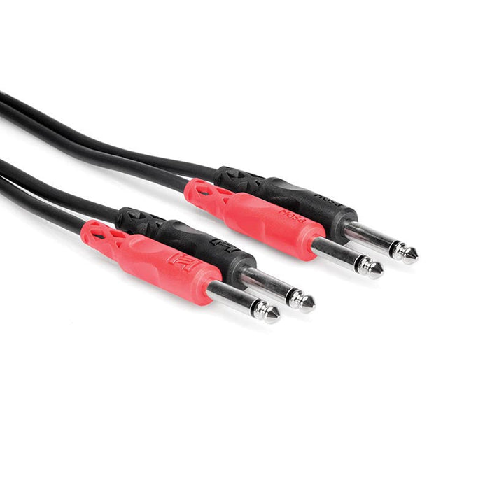 Cable doble Hosa 3M de 1/4" TS