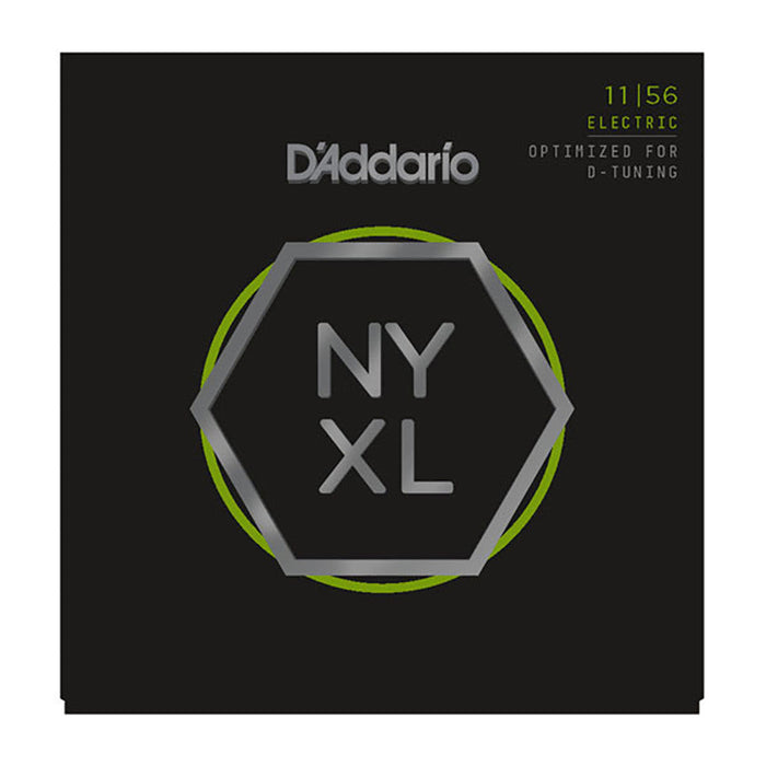 Cuerdas eléctricas DAddario 11-56 NYXL Medium Top Extra Heavy Bottom