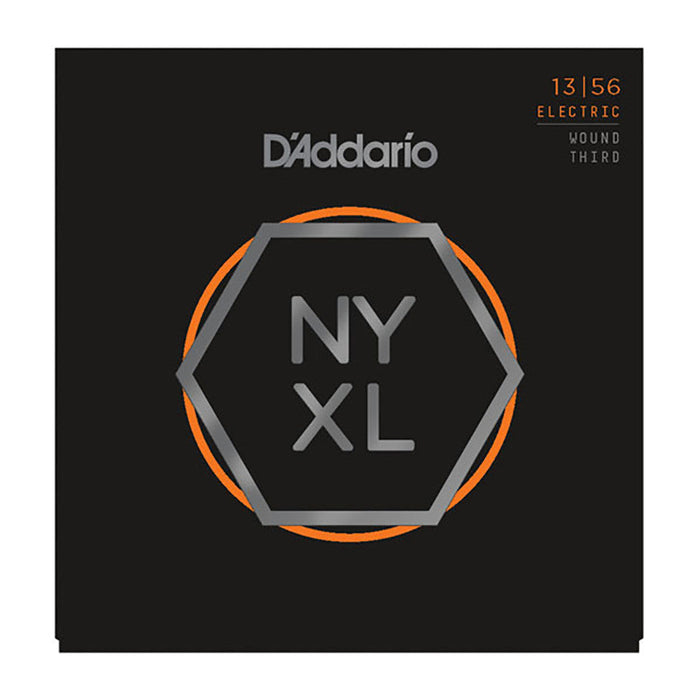 Cuerdas eléctricas DAddario 13-56 NYXL Medium Wound 3RD Nickel Wound