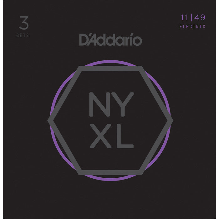 DAddario 11-49 NYXL Medium 3 Pack