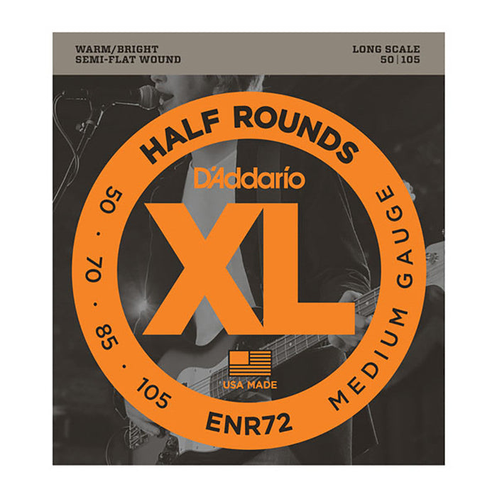 DAddario 50-105 Long Half Round Set