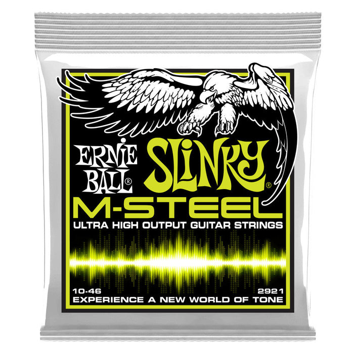 Cuerdas eléctricas Ernie Ball 10-46 M-Steel Regular Slinky