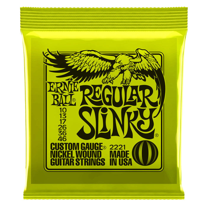 Guitarra eléctrica Ernie Ball 10-46 normal