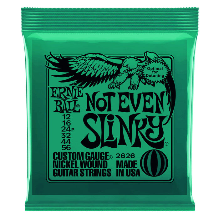 Cuerdas para guitarra eléctrica Ernie Ball 12-56 Not Even Slinky