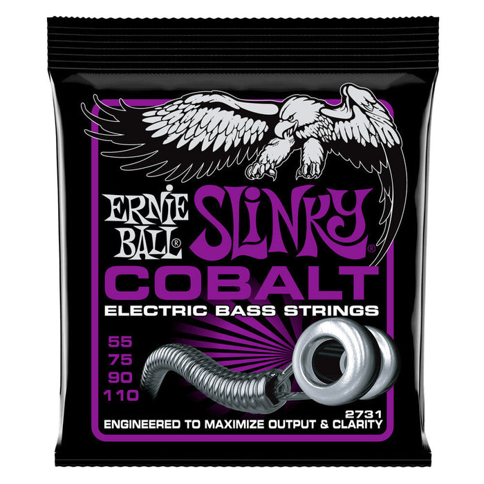 Guitarra eléctrica Ernie Ball 55-110 Cobalt Bass Slinky