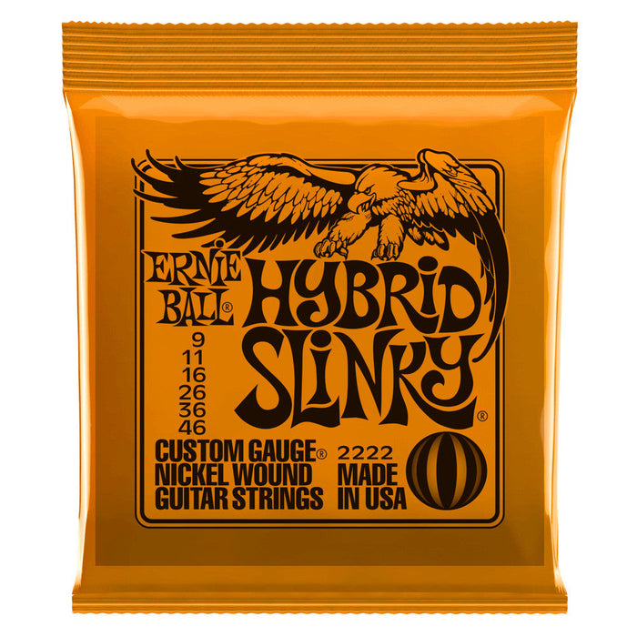 Cuerdas de guitarra híbridas Slinky Ernie Ball 9-46