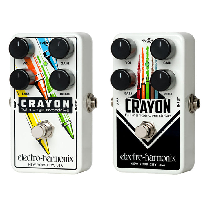 Overdrive de rango completo de Electro Harmonix: marca blanca