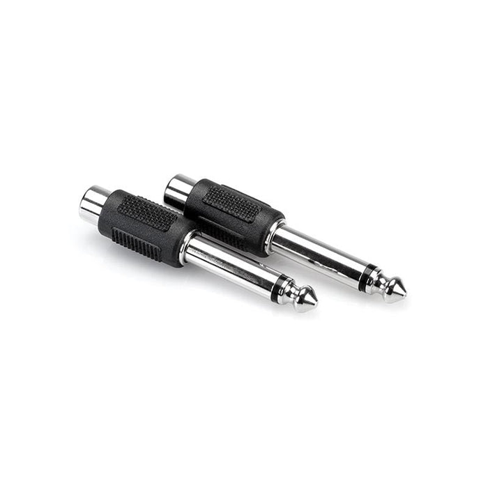 Hosa GPR101 RCA hembra a 1/4" macho - Par