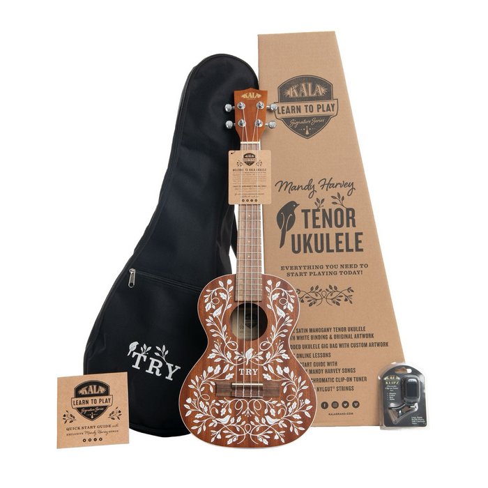 Kala Mandy Harvey Learn To Play Signature Series Tenor Ukulele