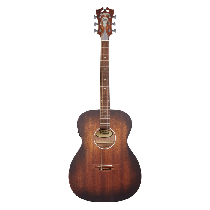 Guitarra acústica/eléctrica D'Angelico Premier Tammany LS envejecida de caoba DAPLSOMAGDCP