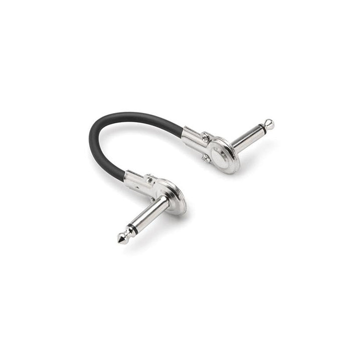 Cable de conexión para pedal de guitarra Hosa de 6" (plano)