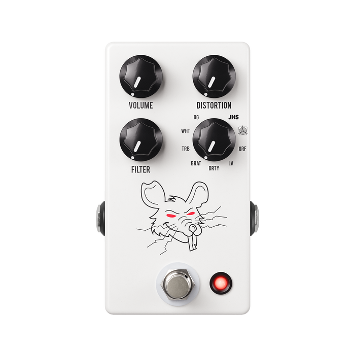 Pedal de efectos JHS PACKRAT WHITE