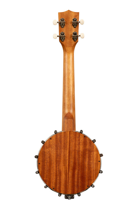 Kala Natural Mahogany Banjo Concert Ukulele with Bag