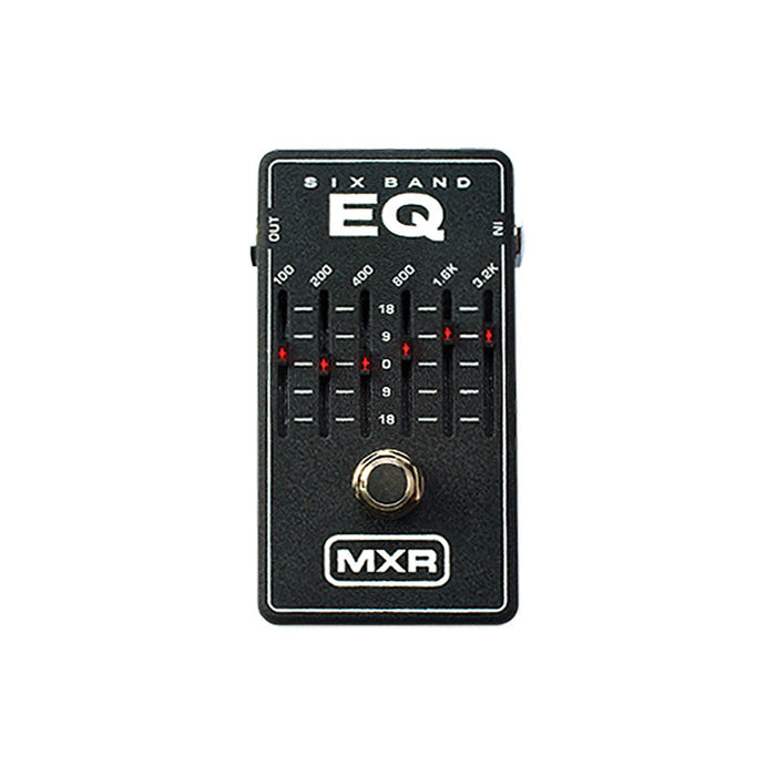 Ecualizador gráfico de 6 bandas MXR