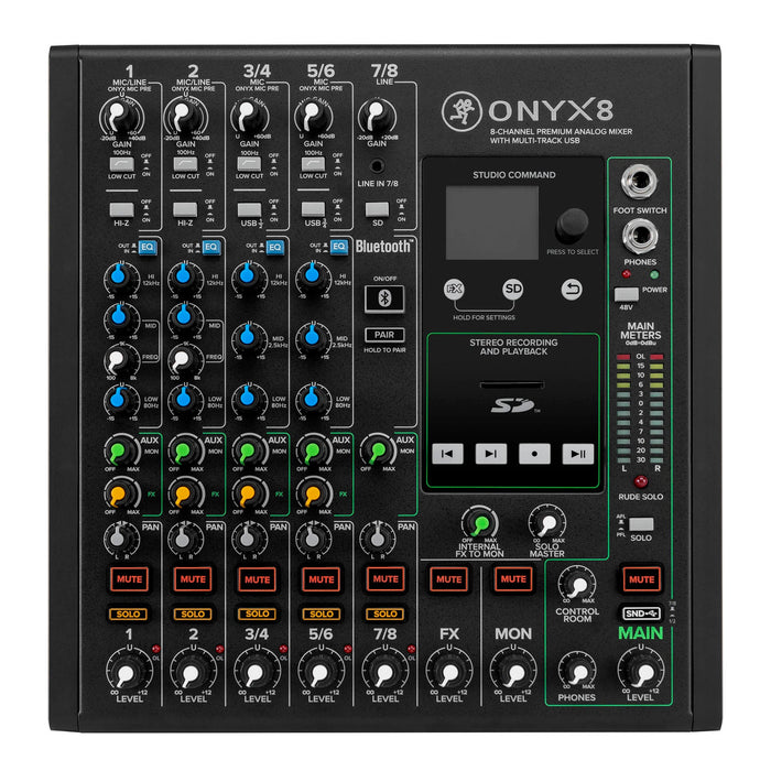 Mackie Onyx8 8-Channel Analog Mixer