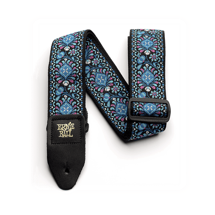 Ernie Ball Jacquard Guitar Strap, Indigo Orchid