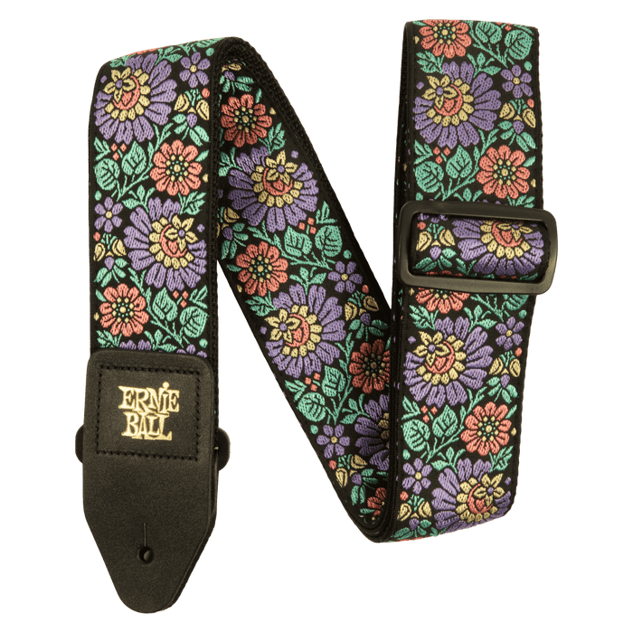 Correa de guitarra Ernie Ball Jacquard, Evening Bloom