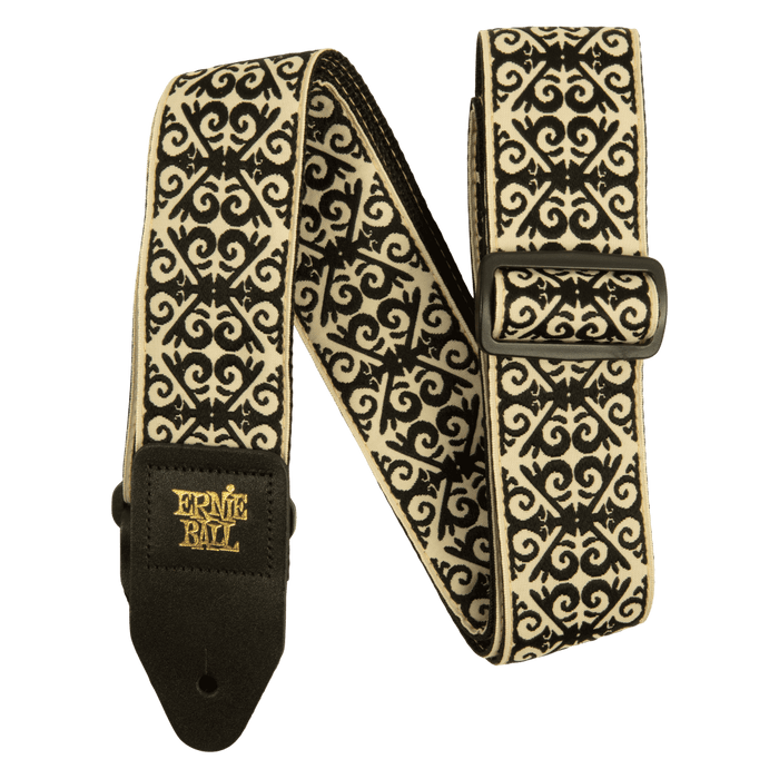 Ernie Ball Jacquard Guitar Strap, Montebello Iron