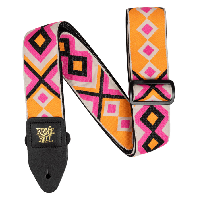 Ernie Ball Classic Jacquard Guitar/Bass Strap, Electric Diamond