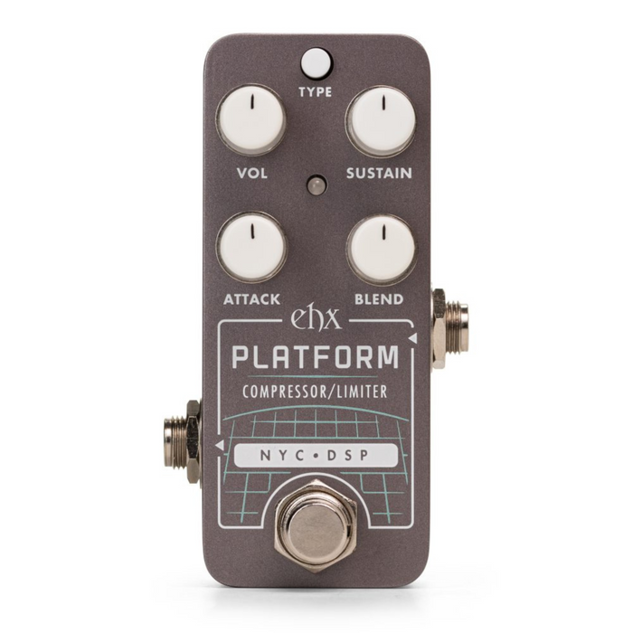 Pedal de efecto limitador/compresión estilo estudio Pico Platform de Electro Harmonix