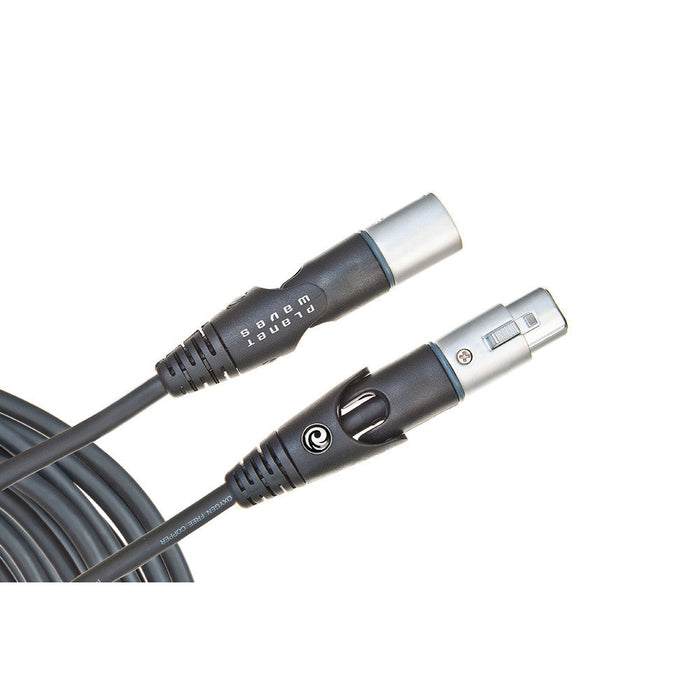 Cable de micrófono XLR giratorio de serie personalizada de 25 pies DAddario