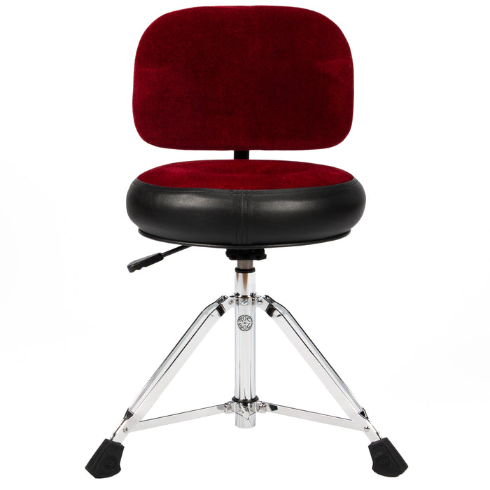 Roc-N-Soc Nitro Round Throne - Red W/ BACKREST