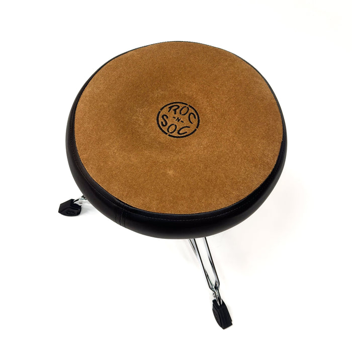 Roc-N-Soc Nitro Round Throne - Tan W/ BACKREST