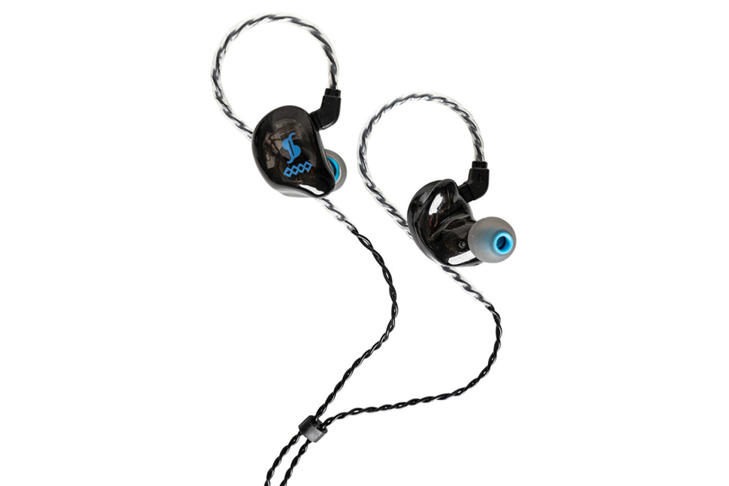 Stagg SPM-435 BK High Resolution Sound Isolating Earphones - 4 Drivers