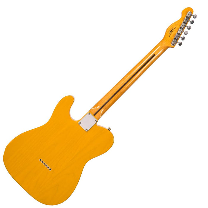 Vintage V52 ReIssued Electric Guitar - Butterscotch