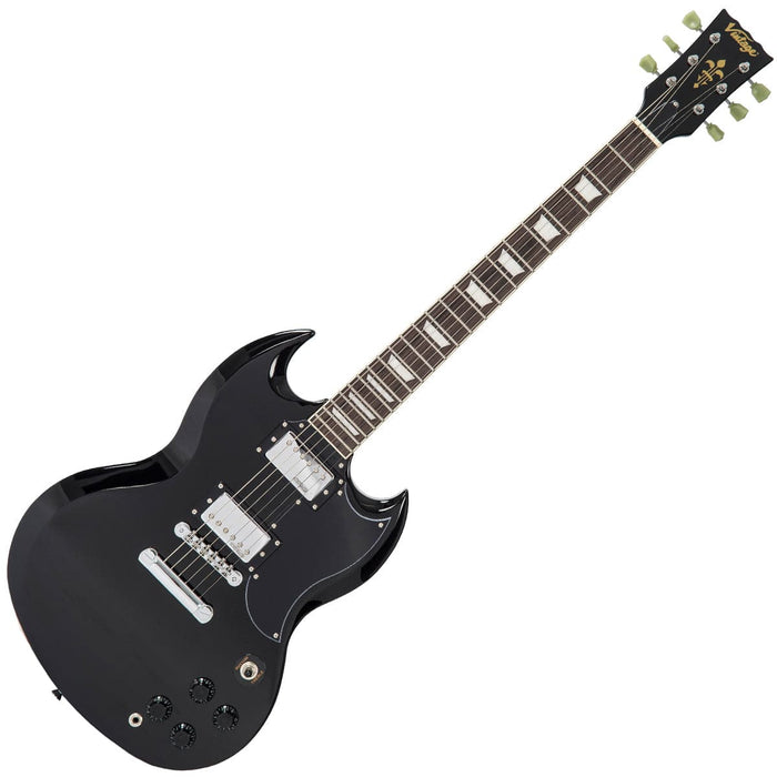 Vintage VS6 ReIssued Electric Guitar ~ Boulevard Black