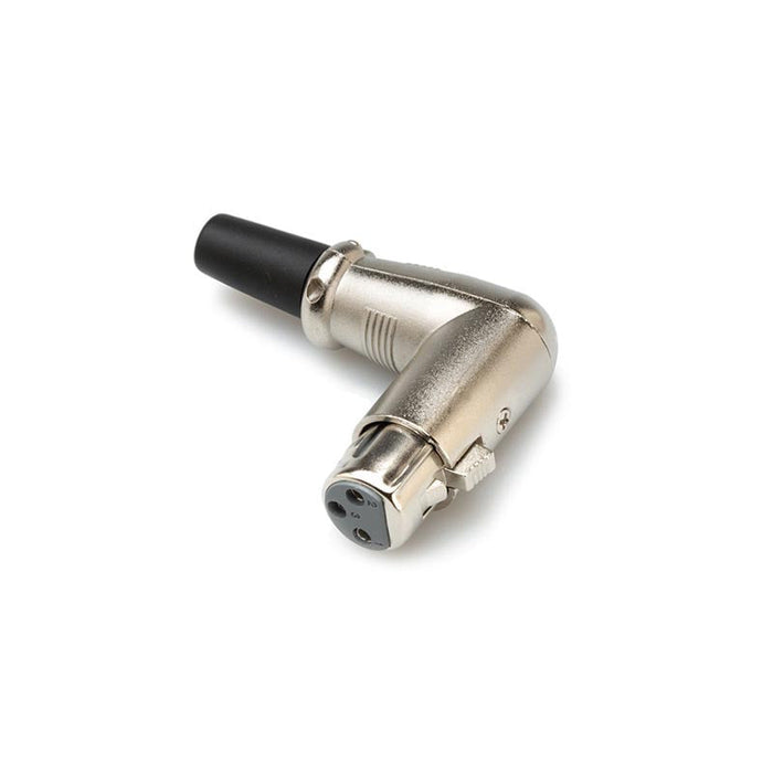 Conector de abrazadera RA hembra XLR XRR-318F de Hosa