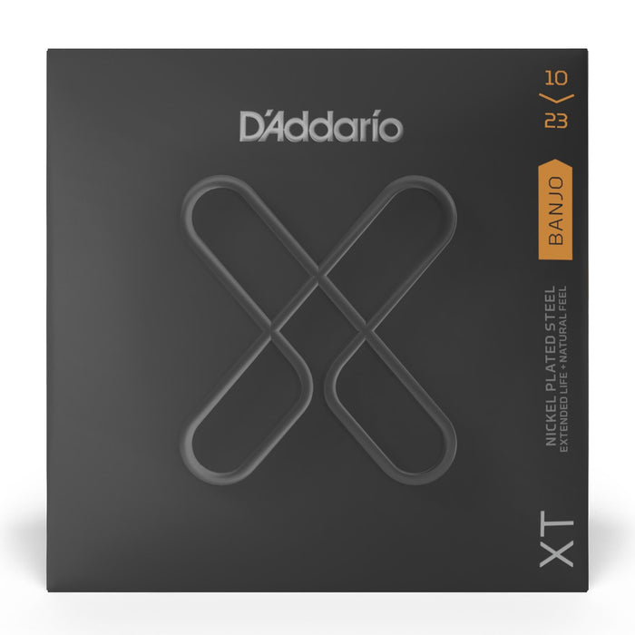 Banjo DAddario 10-23 XT de acero niquelado con cuerdas medianas