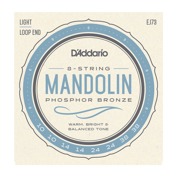 DAddario 10-38 Light Mandolin Phosphor Bronze Set