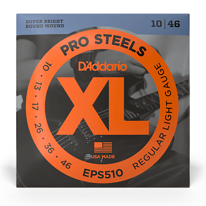 DAddario 10-46 Regular Light Prosteels Electric Strings