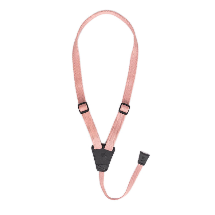 DAddario Eco-Comfort Ukulele Strap - Coral