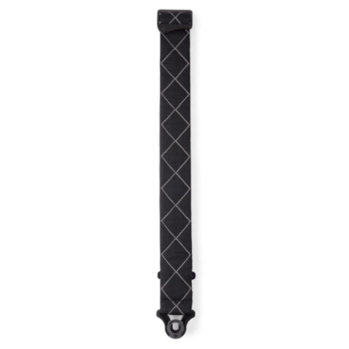 DAddario Auto Lock Guitar Strap Black Padded Diamonds