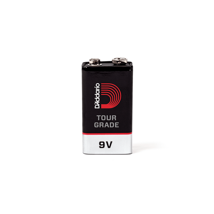 DAddario Tour-Grade 9V Nine Volt Battery 2 Pack