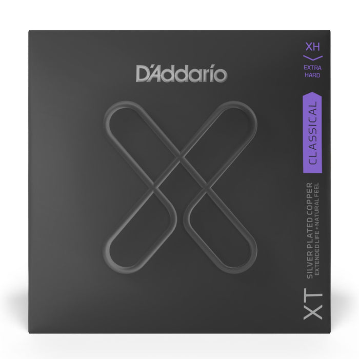 DAddario XT Classical Silver Plated Copper/Composite Pro Arte Nylon Extra Hard Tension Strings