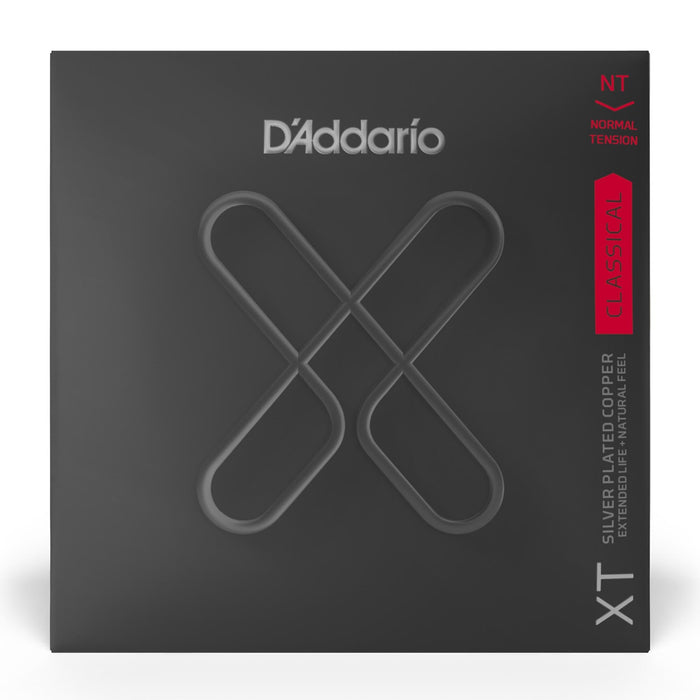 DAddario XT Classical Silver Plated Copper/Composite Pro Arte Nylon Normal Tension Strings