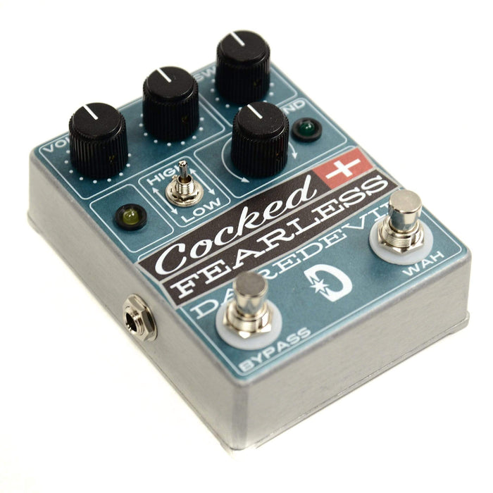 Daredevil Pedals Cocked & Fearless Distortion and Fixed Wah